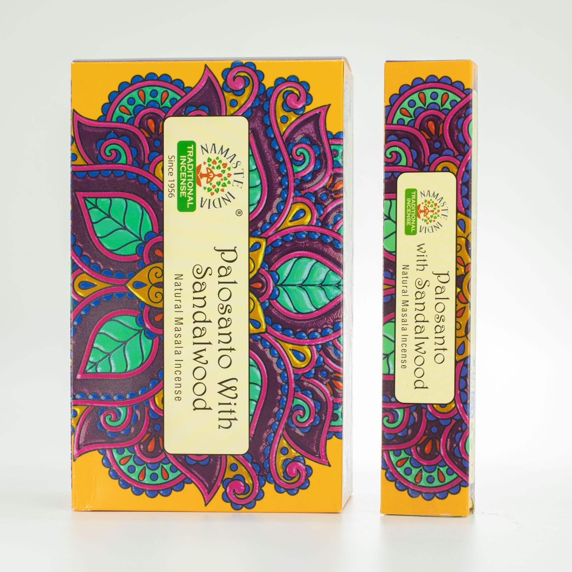 Namaste Mandala Masala Incense with Palo Santo and Sandalwood