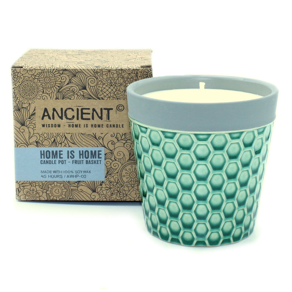 Home is Home Candle Pots Fruit Basket for a Fresh Atmosphere