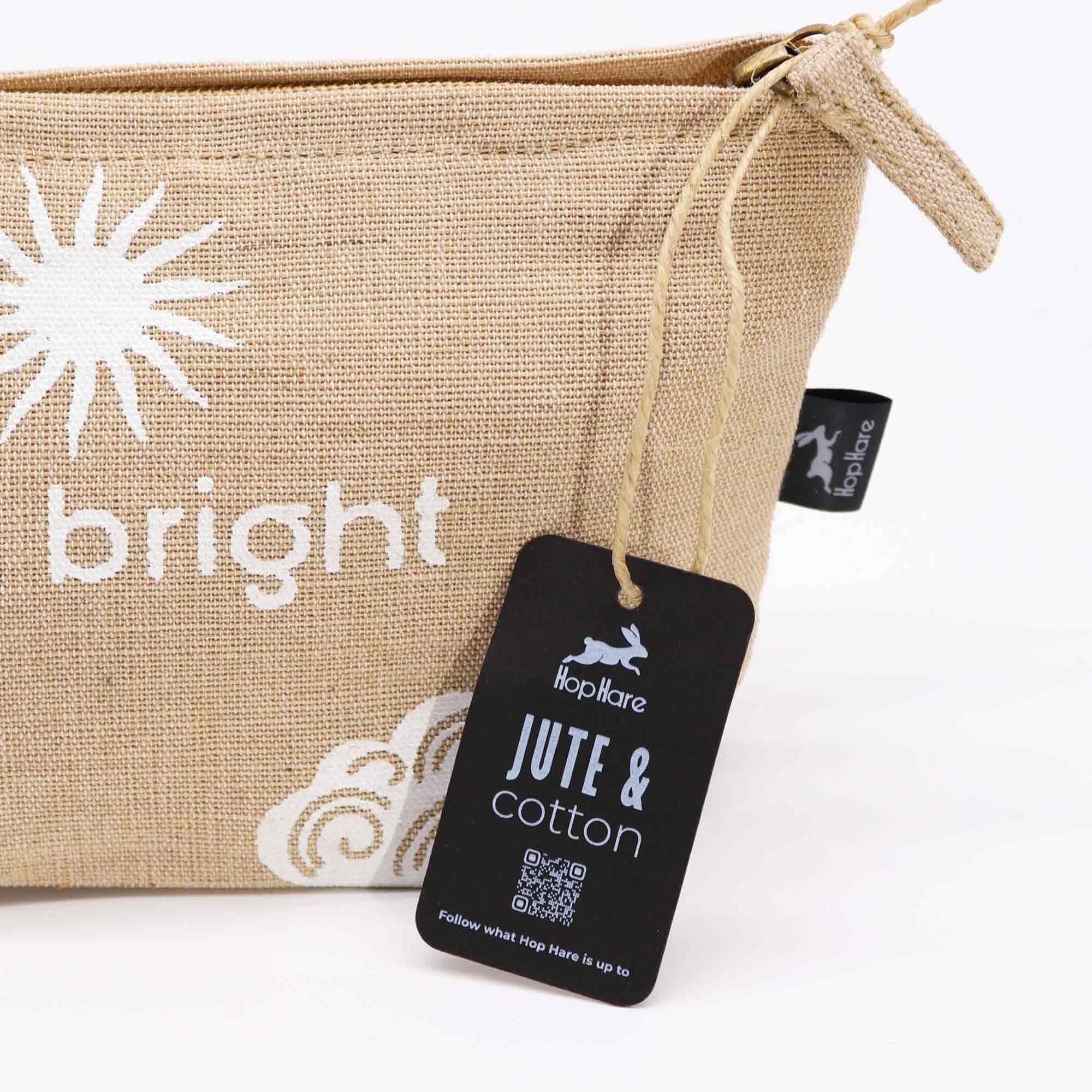Hop Hare Pouch I am Bright with Eco Friendly Design