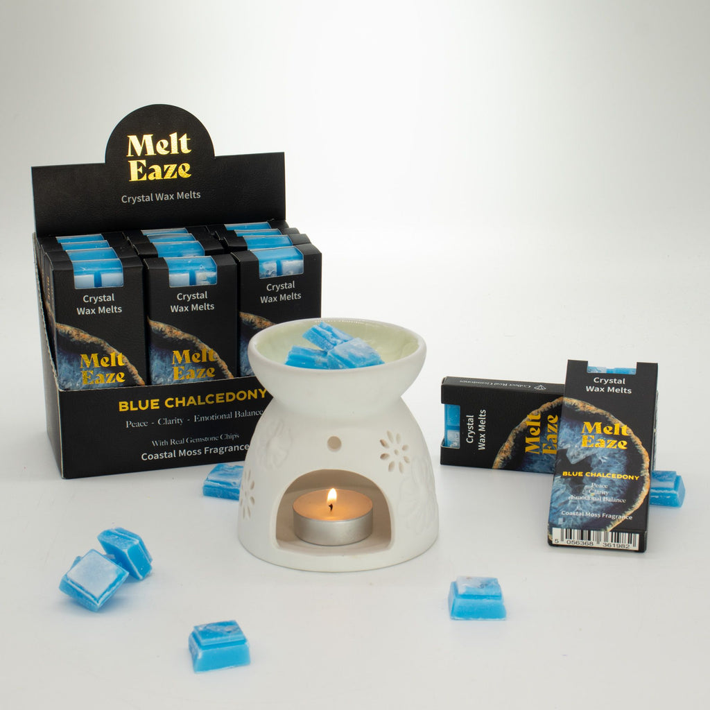 MeltEaze Wax Melts 50g Aquamarine Wave with Coastal Moss Scent
