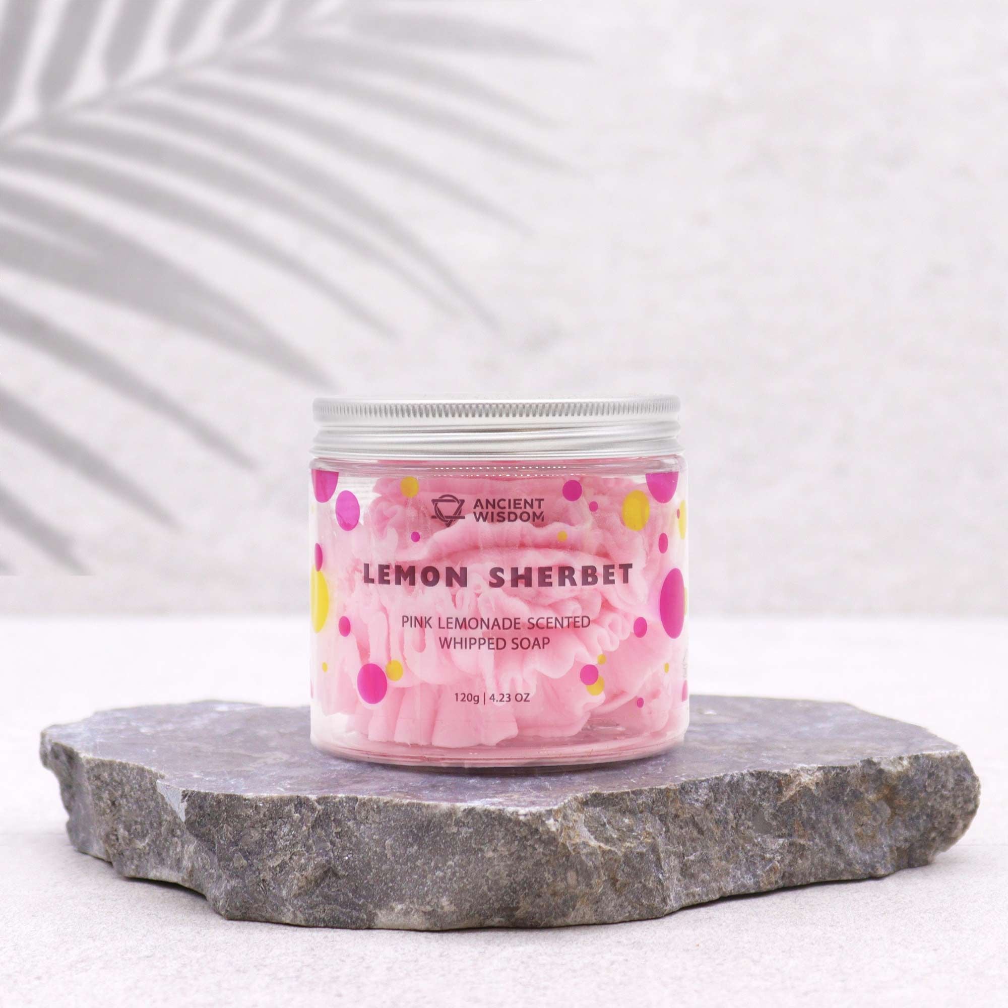 Pink Lemonade Whipped Soap 120g for Refreshing Bathing Routine