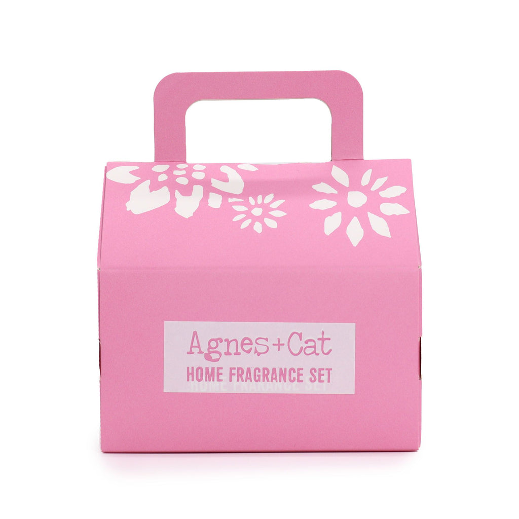 Agnes + Cat Fragrance Gift Set Tea & Roses for Home Ambiance