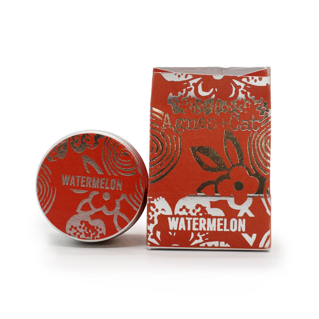 Agnes + Cat Watermelon Lip Balm for Soft and Nourished Lips Daily