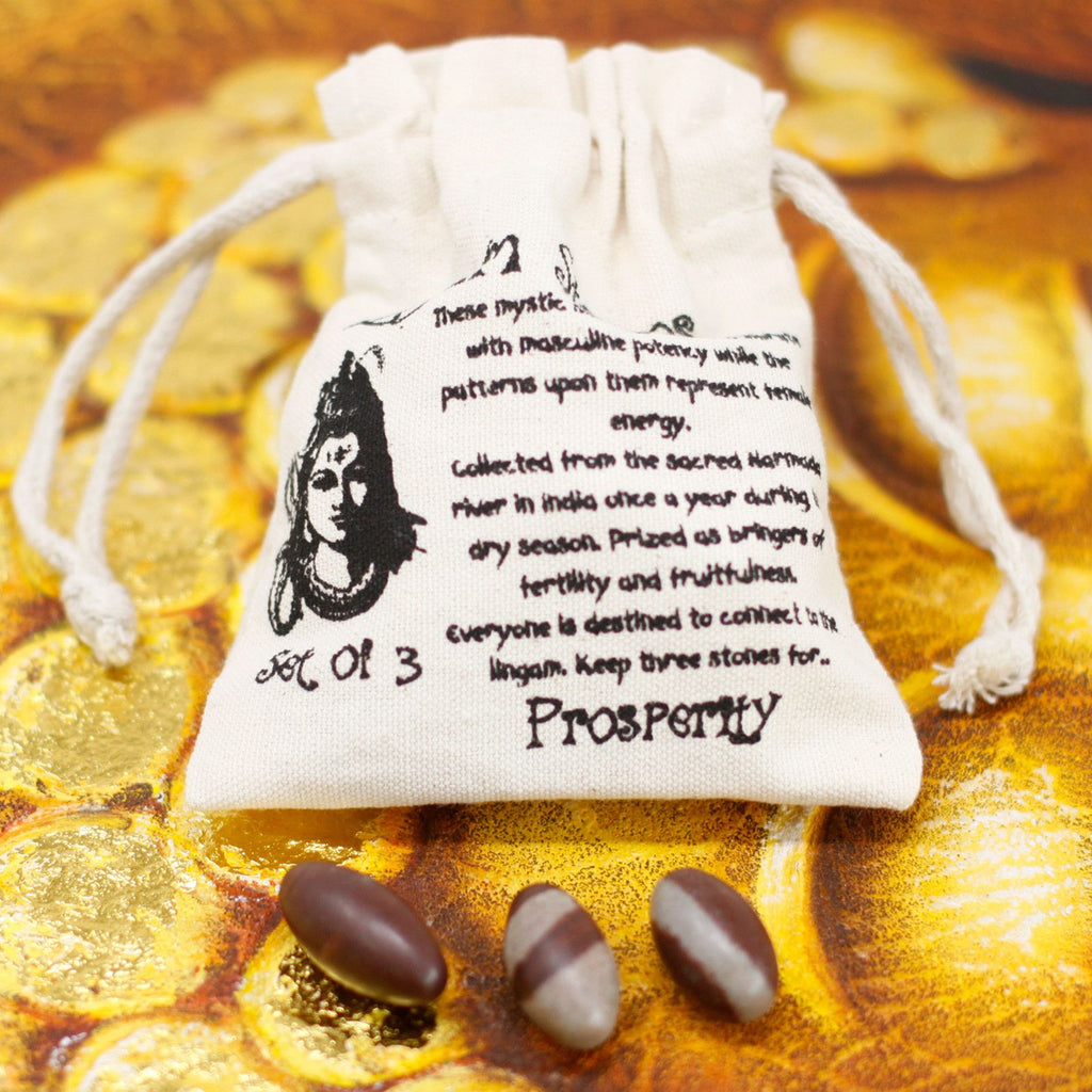 One Inch Lingam Stones for Sacred Spaces with Unique Features