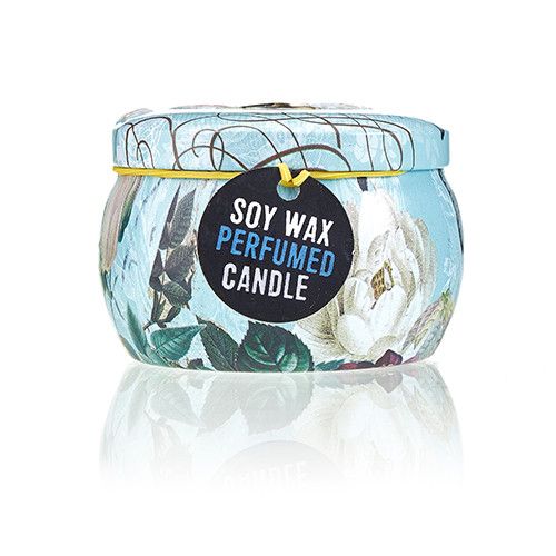 Art Tin Candle Parisian Weekend Peonies Assorted Design Collection