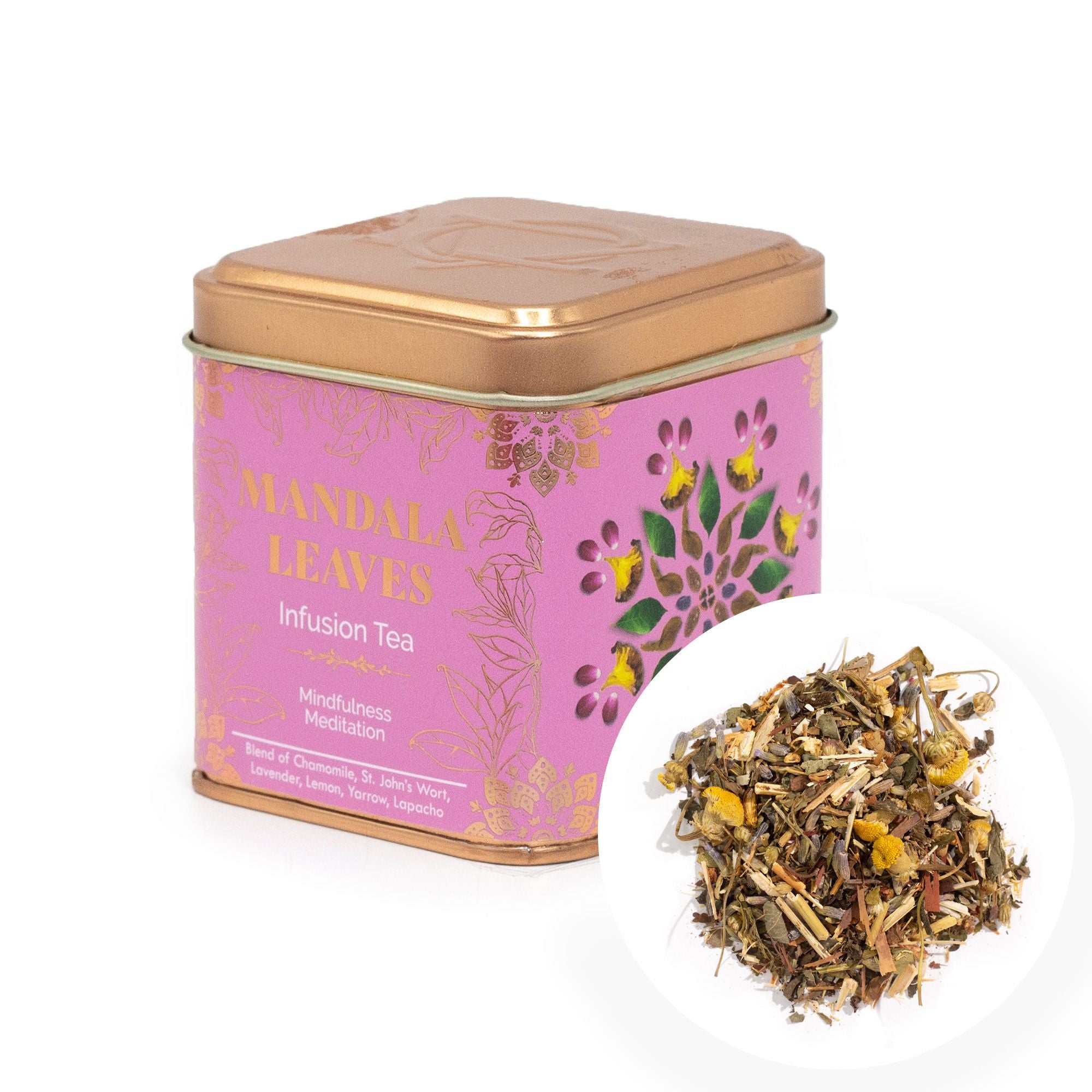 50g Mindfulness Meditation Tea Blend for Relaxation and Calm