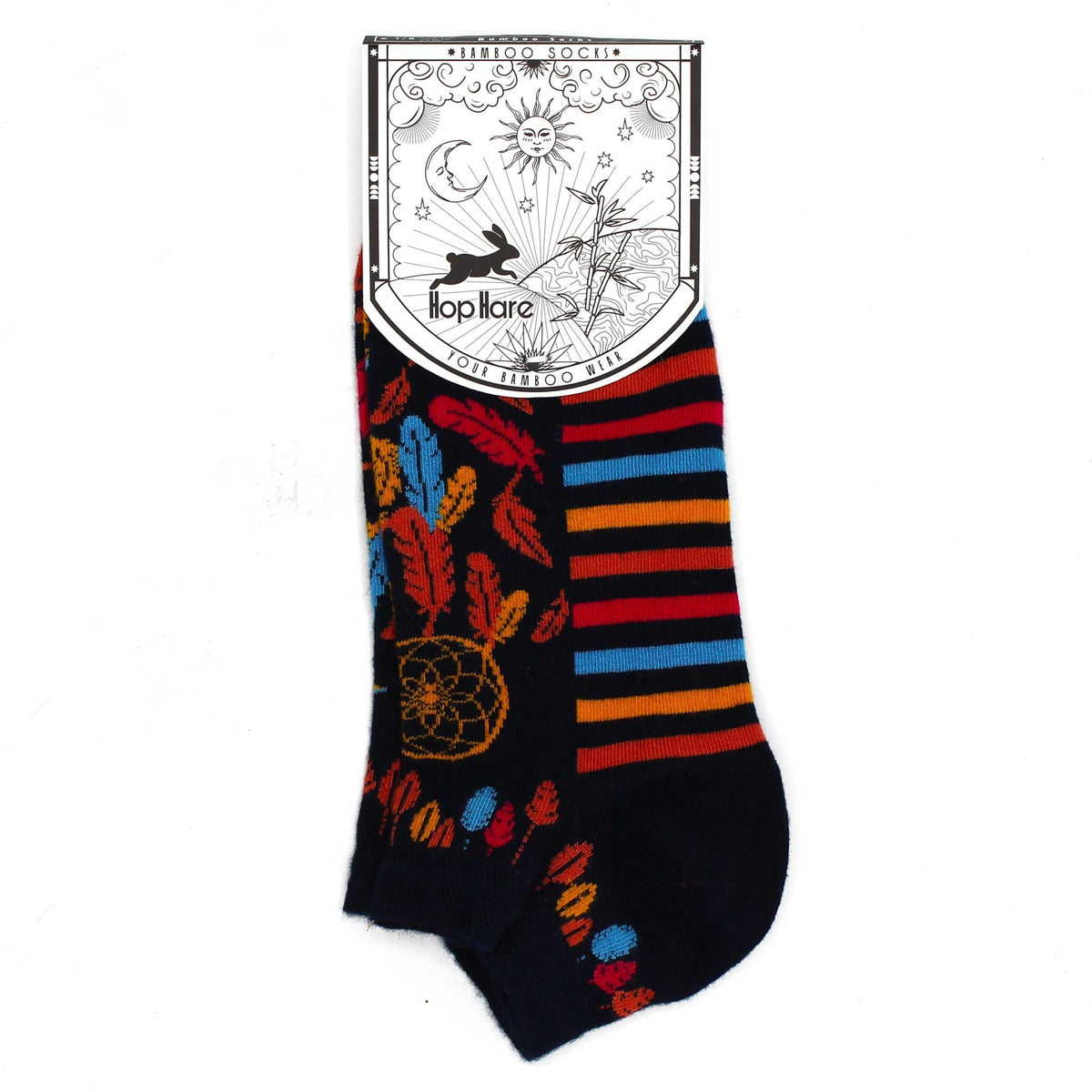 Agnes + Cat S/M Hop Hare Bamboo Socks Low (3.5-6.5) - Dreamcatcher