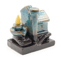 Backflow Incense Burner Watermill House for Relaxation and Calm