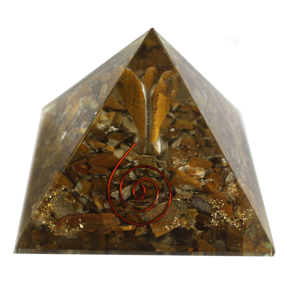 Large Orgonite Pyramid 70mm - Angel