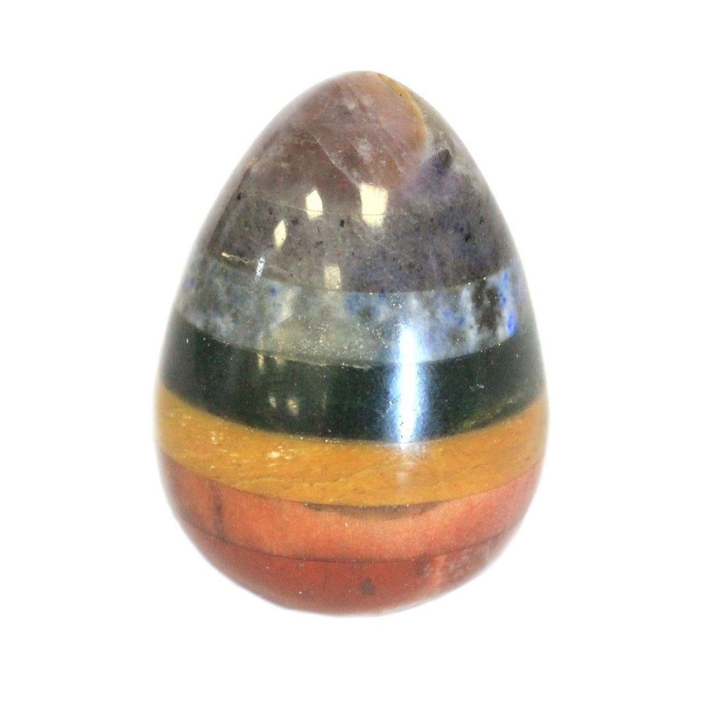 Chakra Eggs 40 to 60mm for Energy Balance and Harmony in Life
