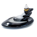 Back Flow Incense Burner Small Pebbles for Relaxing Atmosphere