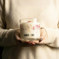 Agnes + Cat Botanical Soy Wax Candle - Sea Salt & Moss
