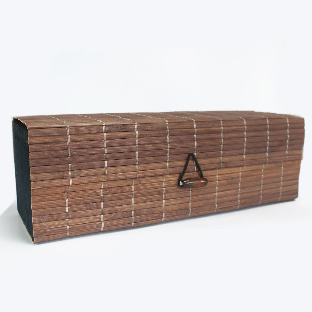 Elegant Triple Box Slatted Bamboo Candle and Gift Boxes for All