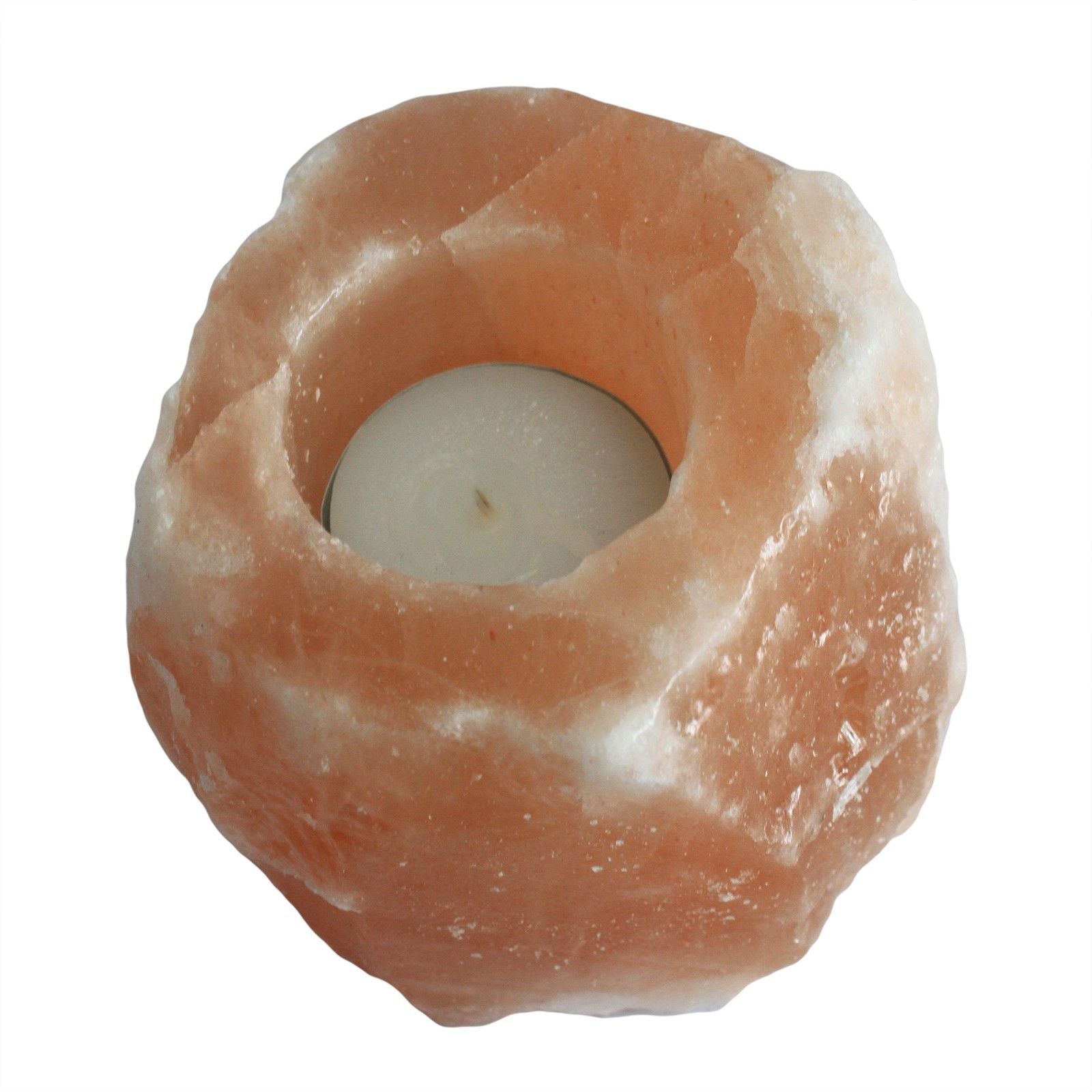 Quality Natural Himalayan Salt Candle Holder for Home Decor