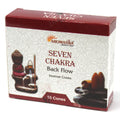 Aromatica Backflow Incense Cones 7 Chakras for Deep Relaxation