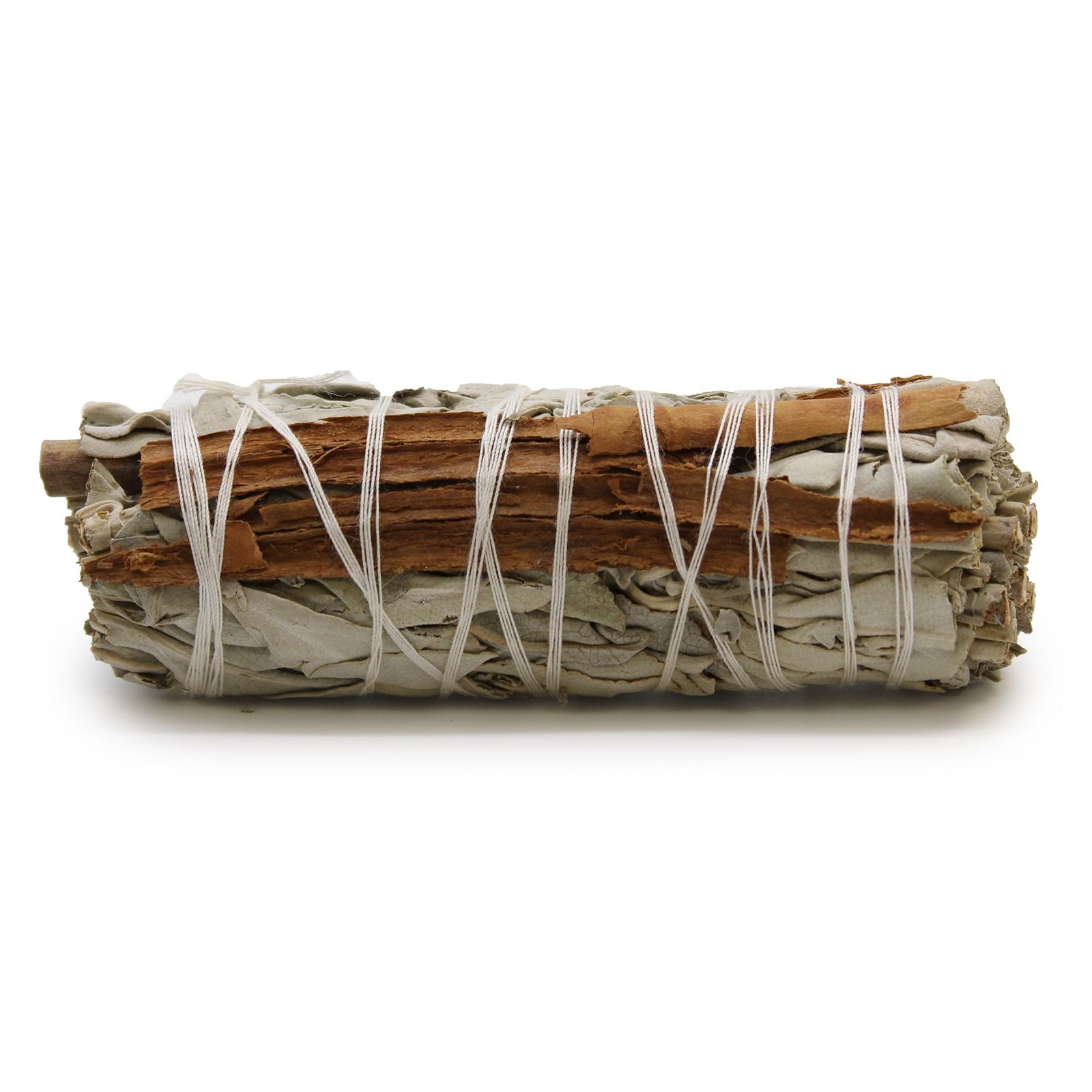 Smudge Stick White Sage & Cinnamon 10cm for Cleansing Spaces