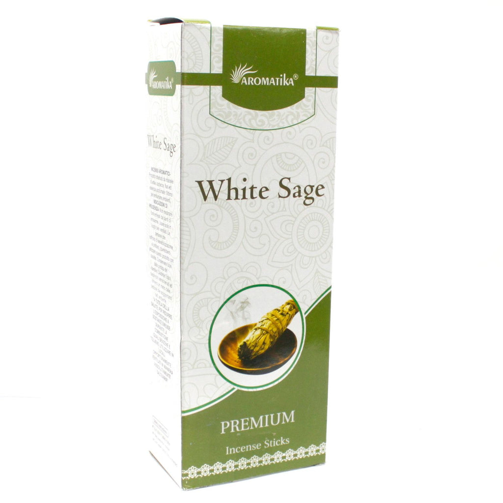 Aromatica Premium Incense White Sage for Energising Home Aromas