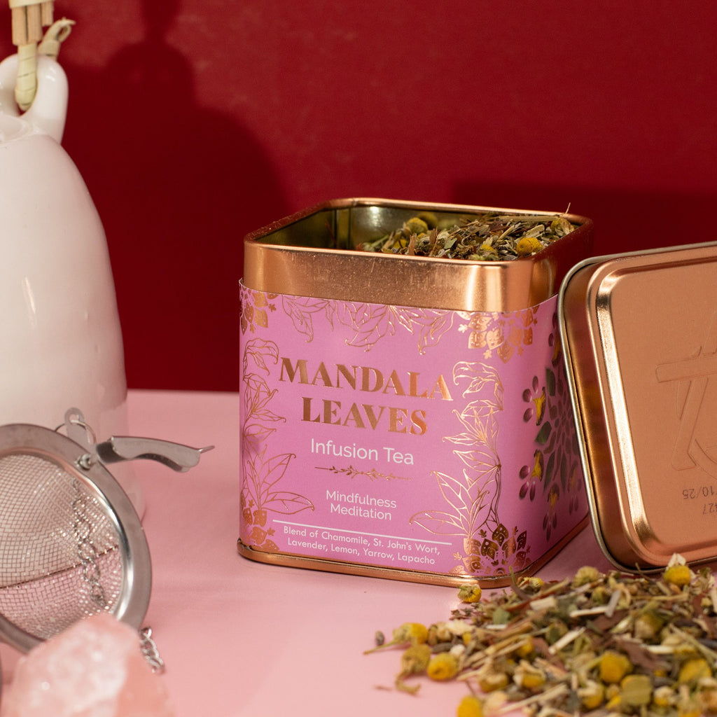 50g Mindfulness Meditation Tea Blend for Calm and Relaxation