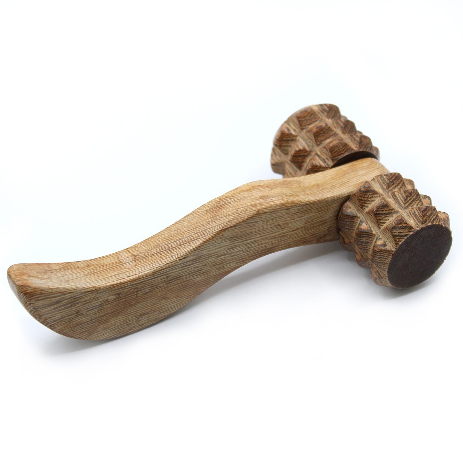 Massage Tool Ribbed Hand Roller for Sore Muscle Relief and Comfort