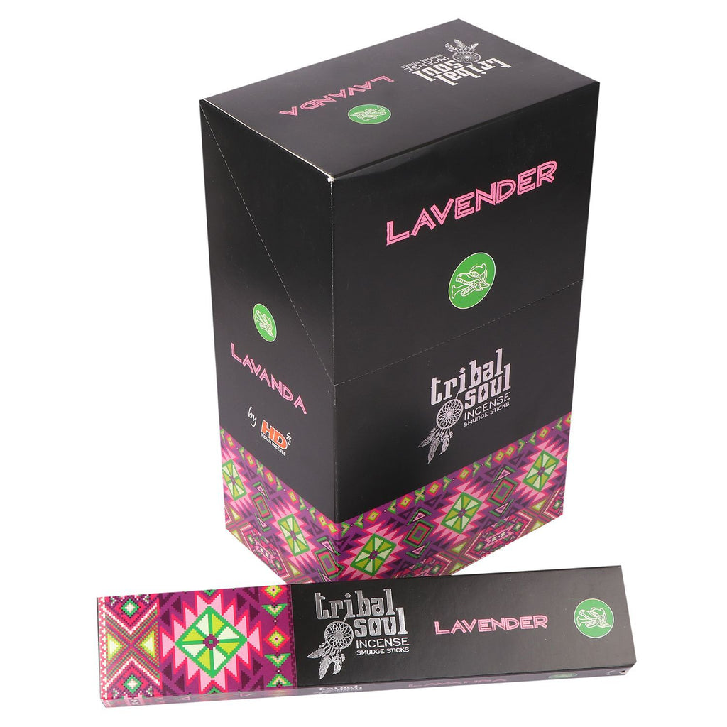 Tribal Soul Lavender Incense Sticks for Calmness and Relaxation