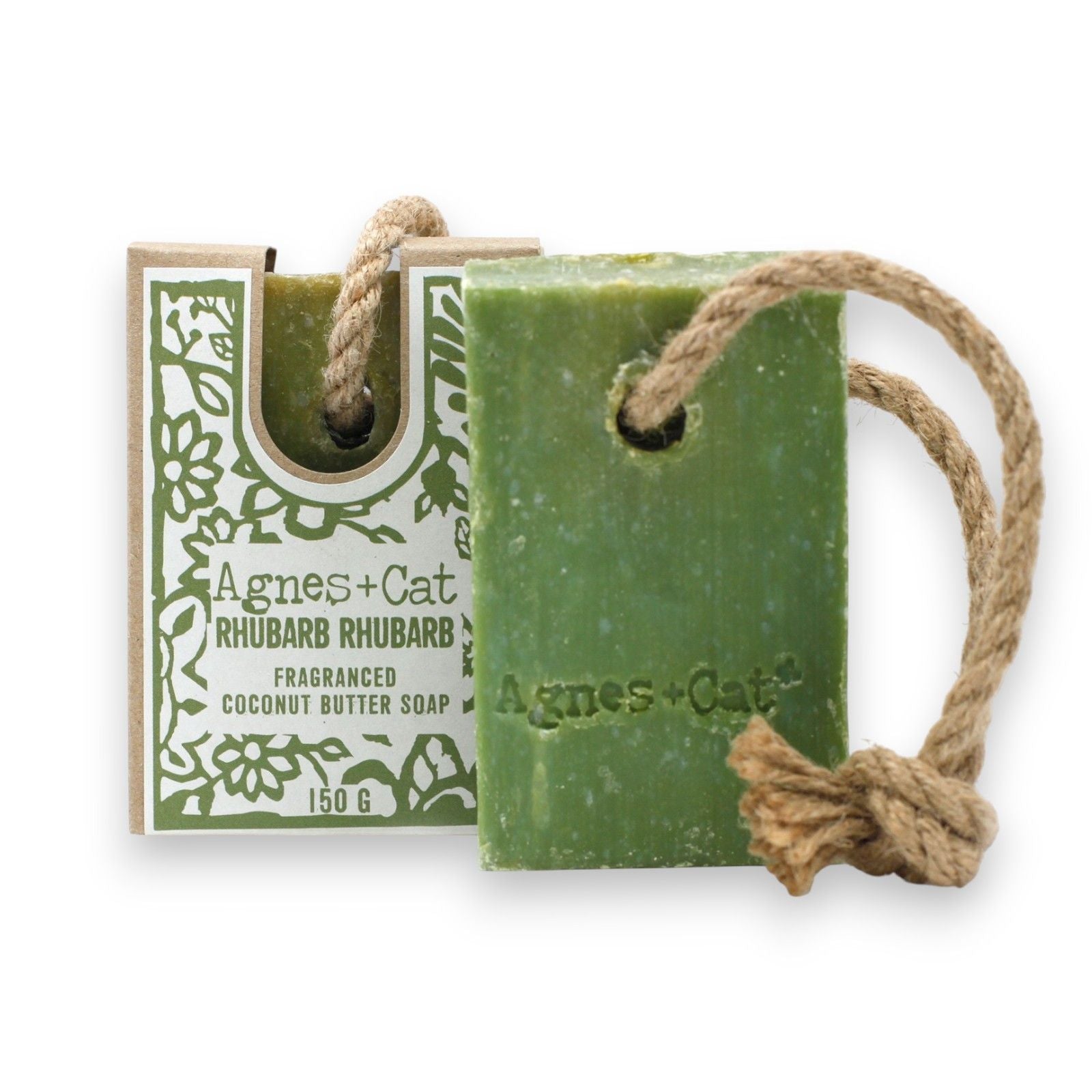 Agnes + Cat Soap On A Rope Rhubarb Rhubarb for Fresh Fragrance