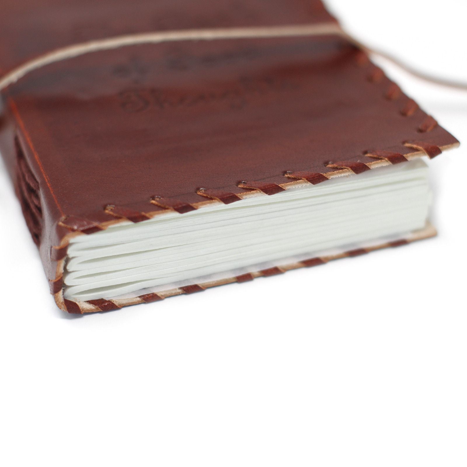 Leather Book of Thoughts with Wrap Notebook for Creative Minds