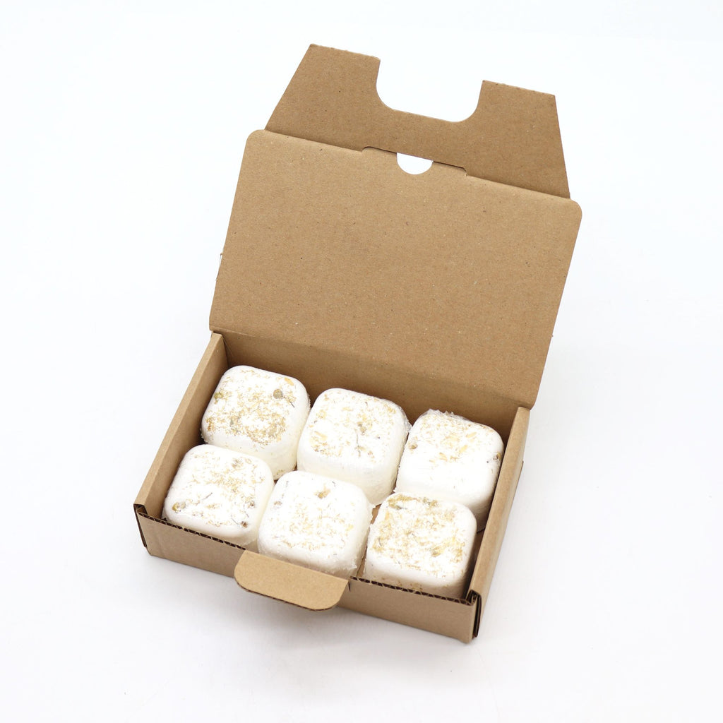 Set of 6 Calming Aromatherapy Shower Steamers for Relaxation