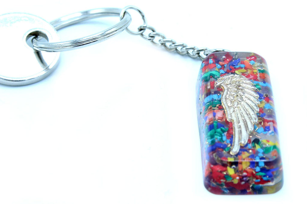 Orgonite Power Keyring for Guardian Protection and Daily Use