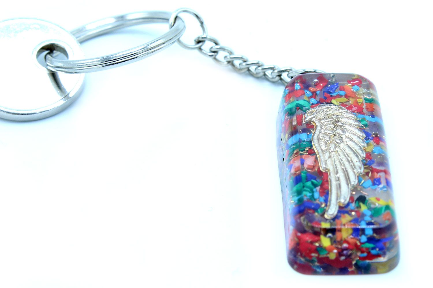 Orgonite Power Keyring for Guardian Protection and Daily Use
