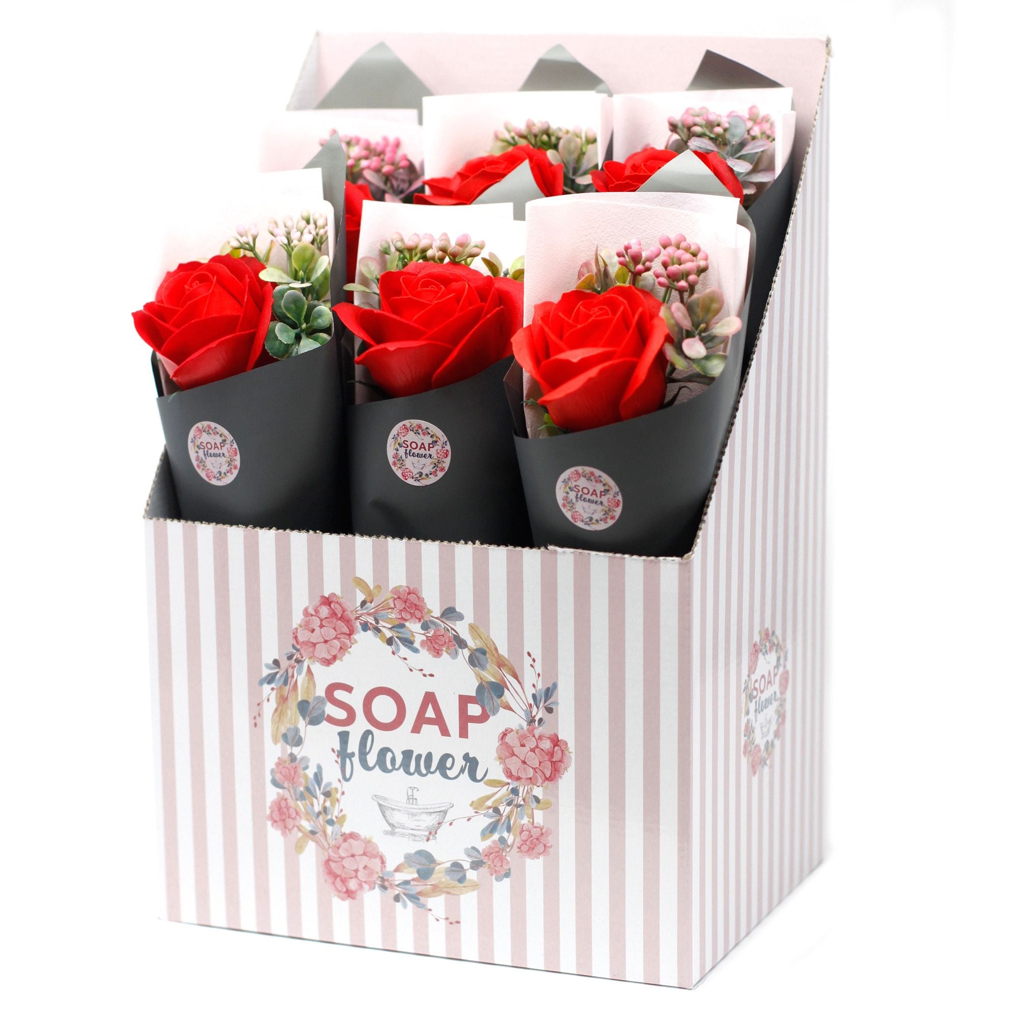 Soap Flower Rose Bouquet for Home Decor and Gifting Elegance