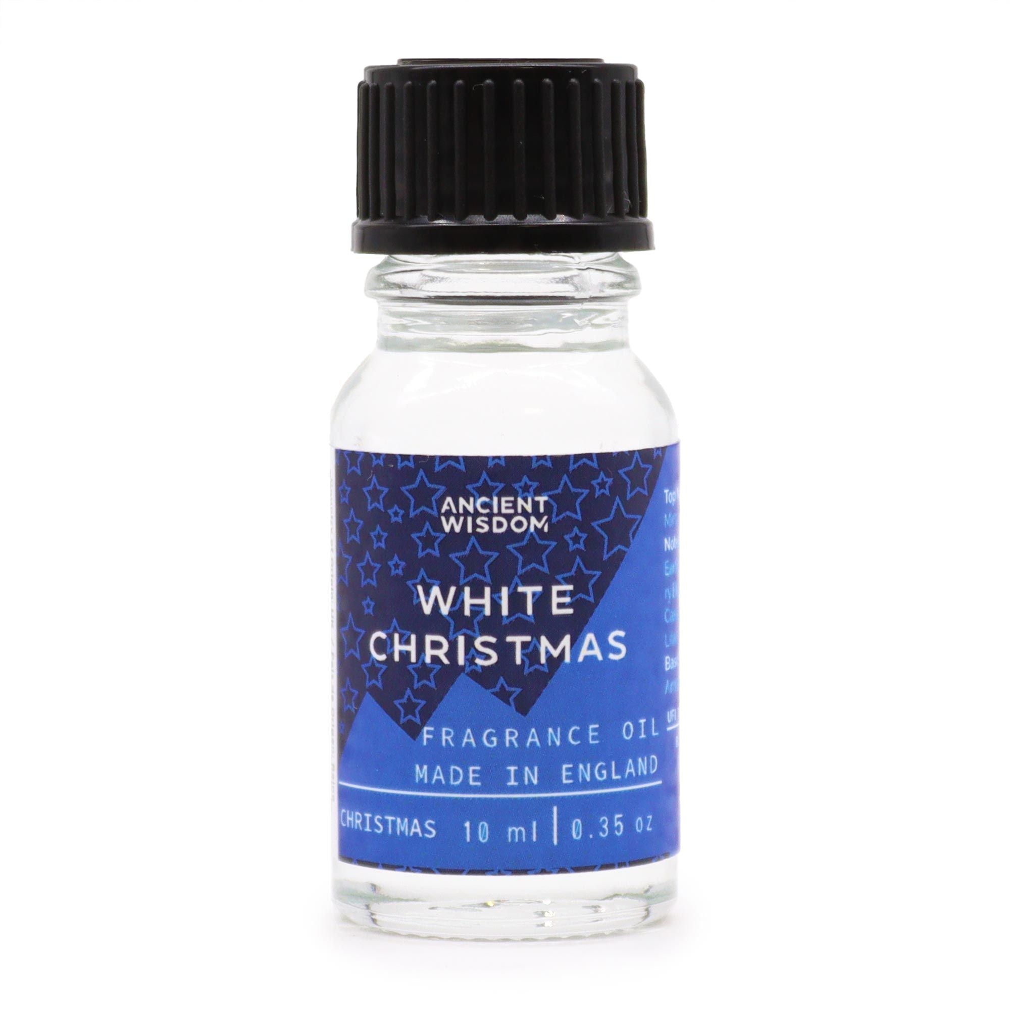 White Christmas Fragrance Oil 10ml for Enchanting Festive Aromas