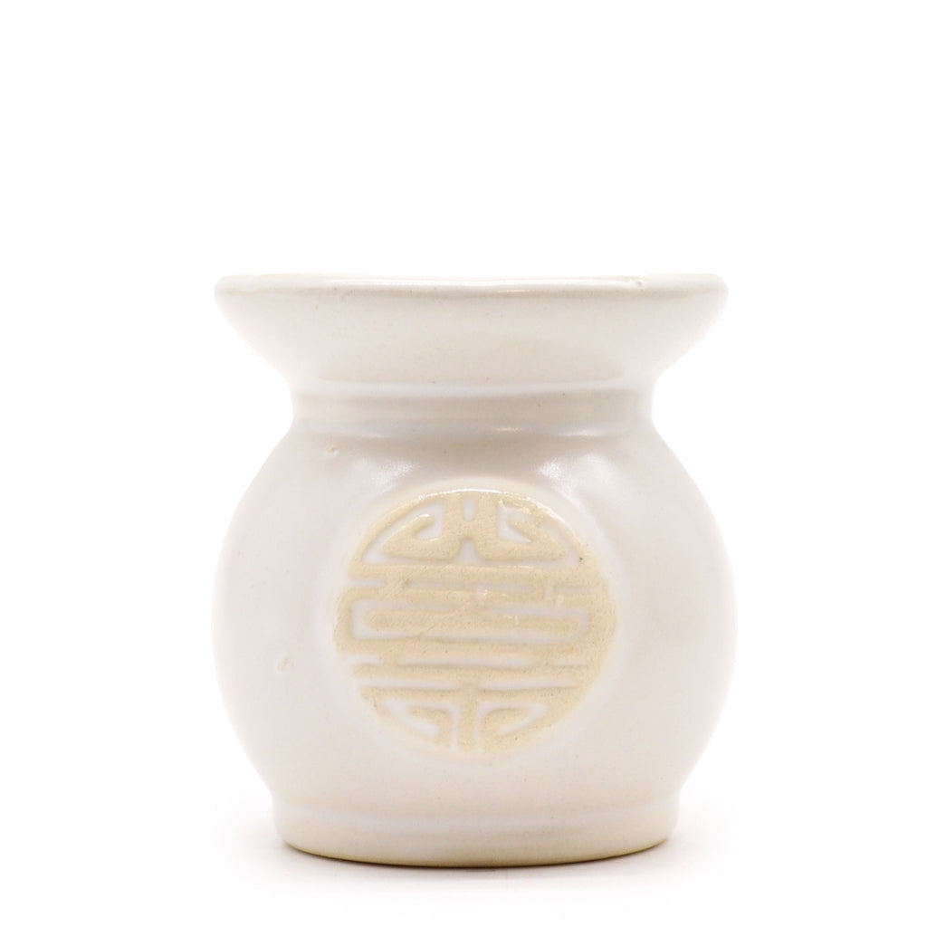 Classic Yin Yang Oil Burners with Rustic Terracotta Design