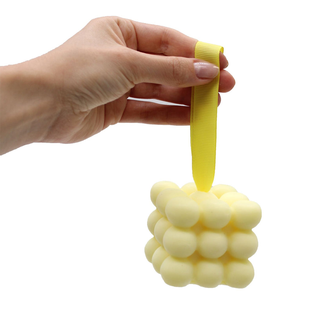 Boxed Peach and Lemon Massage Soap Bar for Home Spa Indulgence