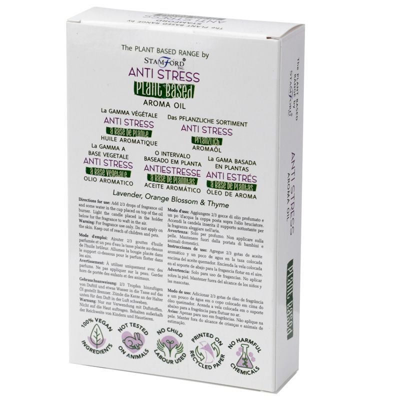 Plant Based Aroma Oil for Anti Stress and Relaxation Use