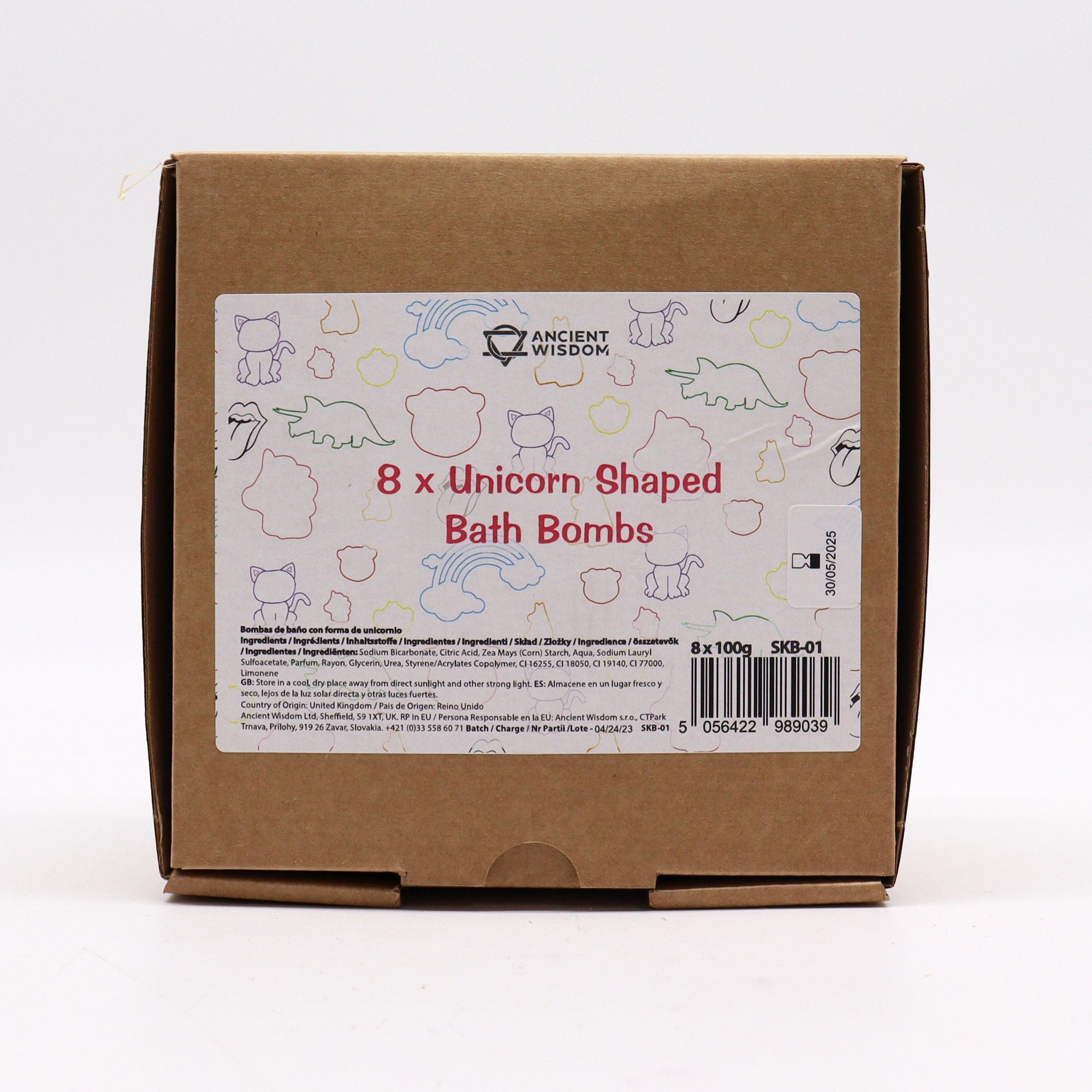 Unicorn Bathbomb 100g with Enchanting Passion Fruit Aroma