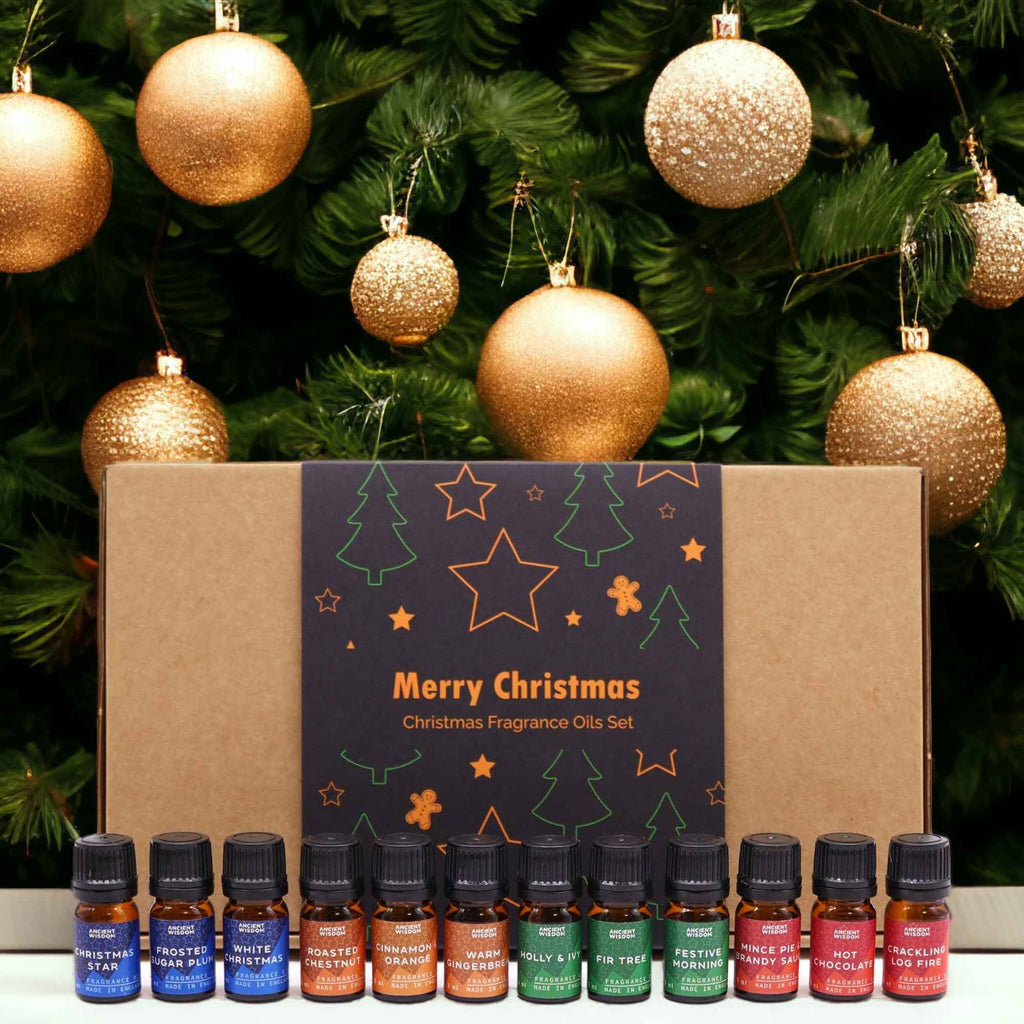 Festive Delights Fragrance Set with 12 Enchanting Christmas Scents