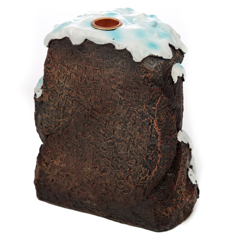 Christmas Santa's Grotto Backflow Incense Burner for Festive Cheer