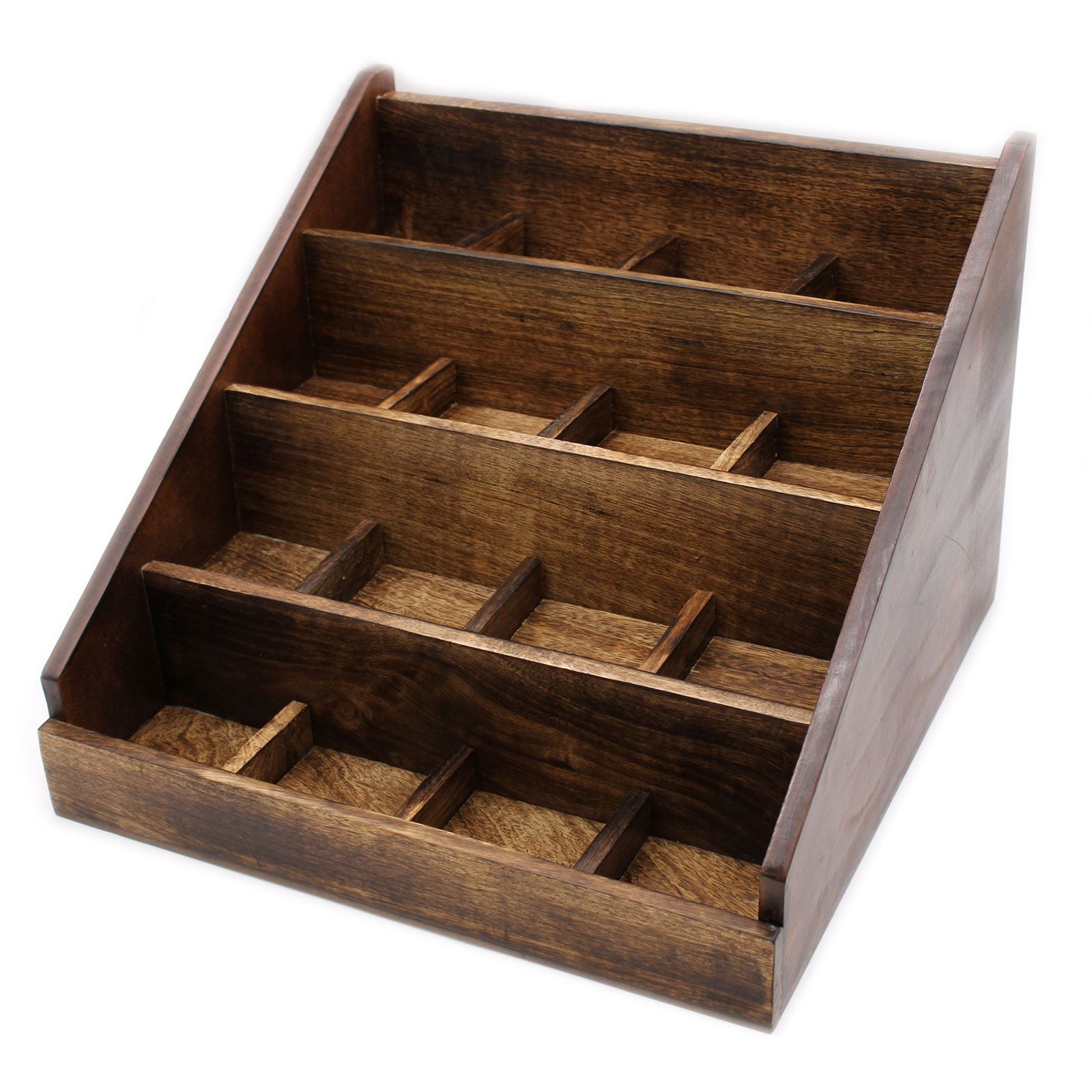 Multi Purpose Wooden Stand in Natural Mango Wood for Home Use