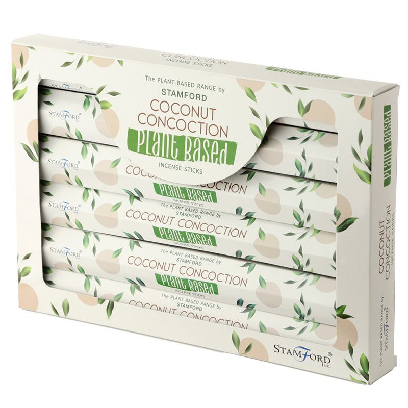 Plant Based Incense Sticks Coconut Concoction for Home Fragrance