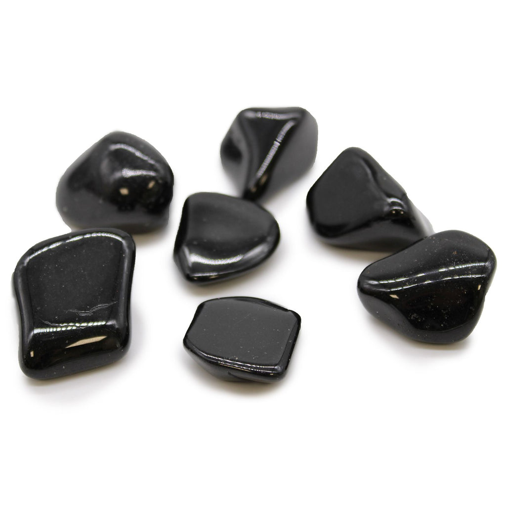 XL Tumble Stones Black Tourmaline for Unique Home Decor Gifts