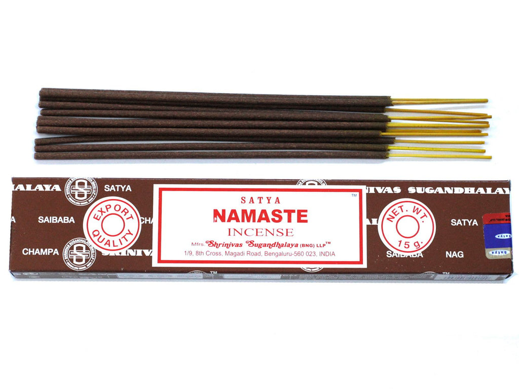 Satya Incense 15gm Namaste Sticks for Refreshing Home Aroma