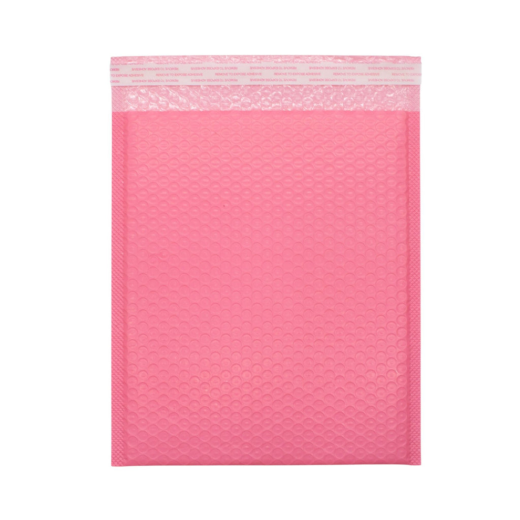 Vibrant Pink Poly Bubble Envelope for Secure Deliveries 260x300mm