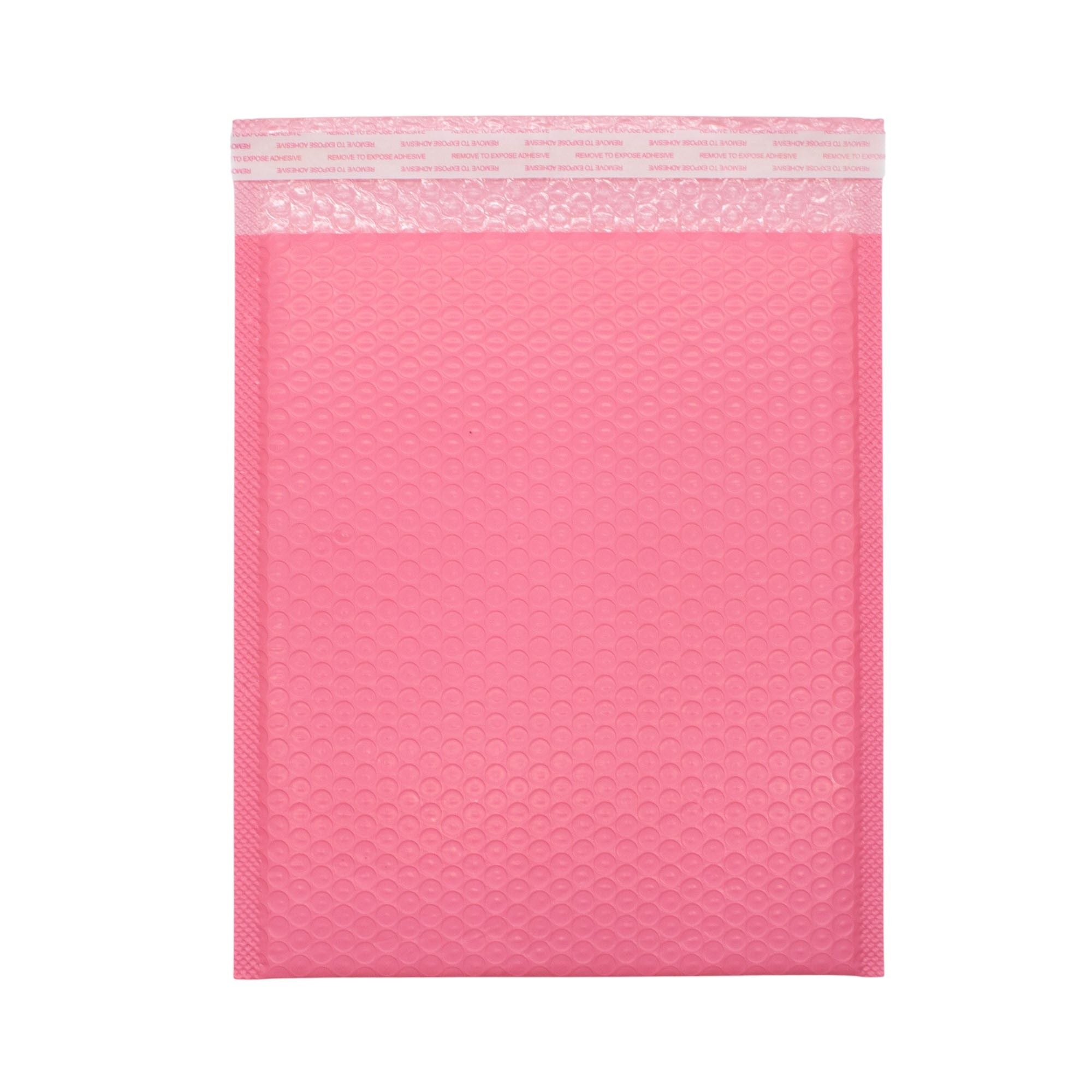 Vibrant Pink Poly Bubble Envelope for Secure Deliveries 260x300mm