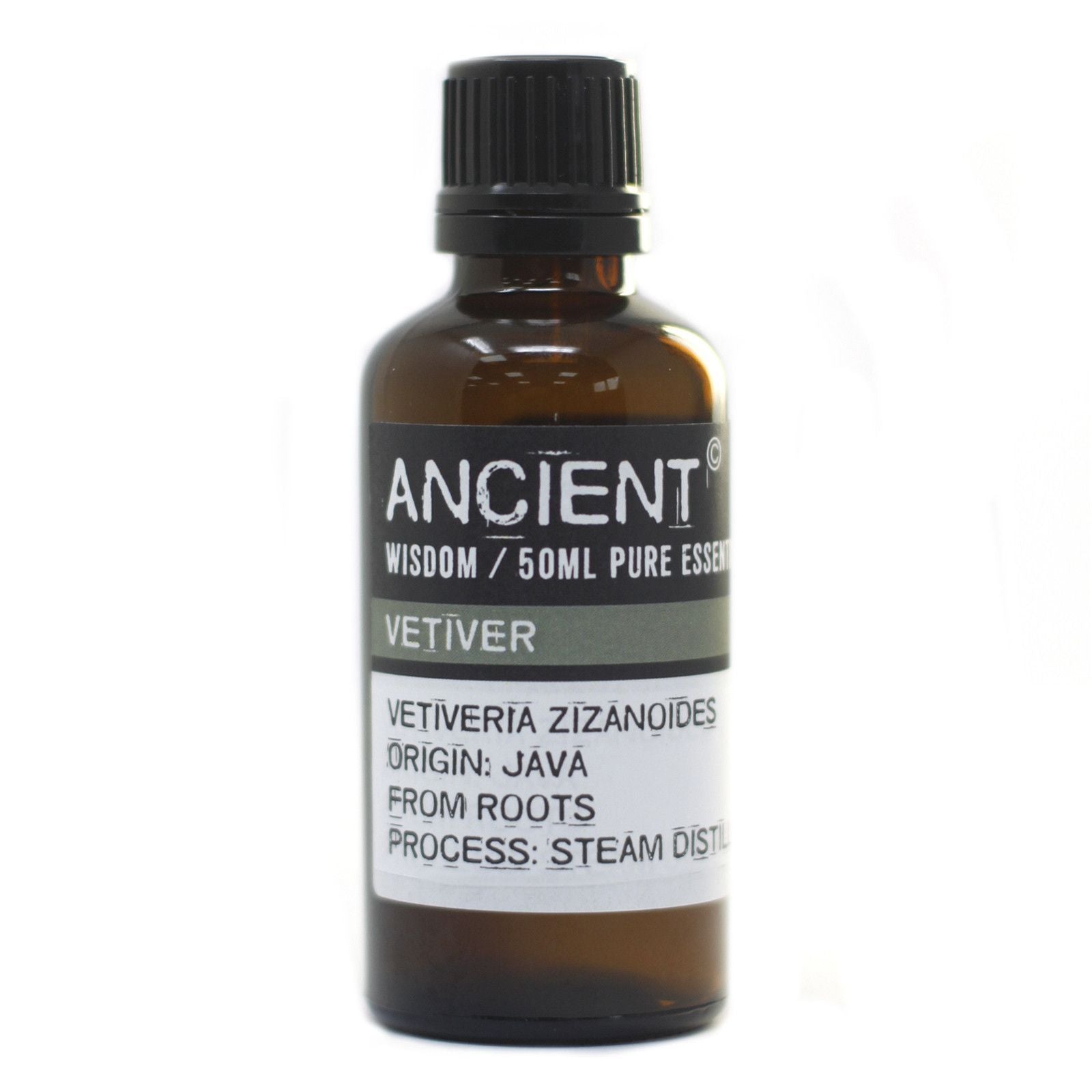 Vetivert Essential Oil 50ml for Calming Aromatherapy Use