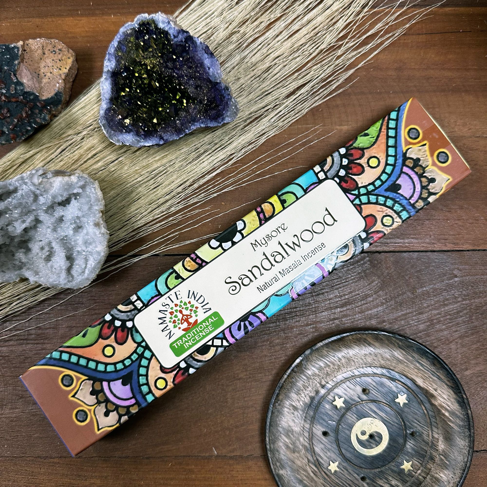 Namaste Mandala Masala Incense Sticks with Sandalwood Aroma Bliss