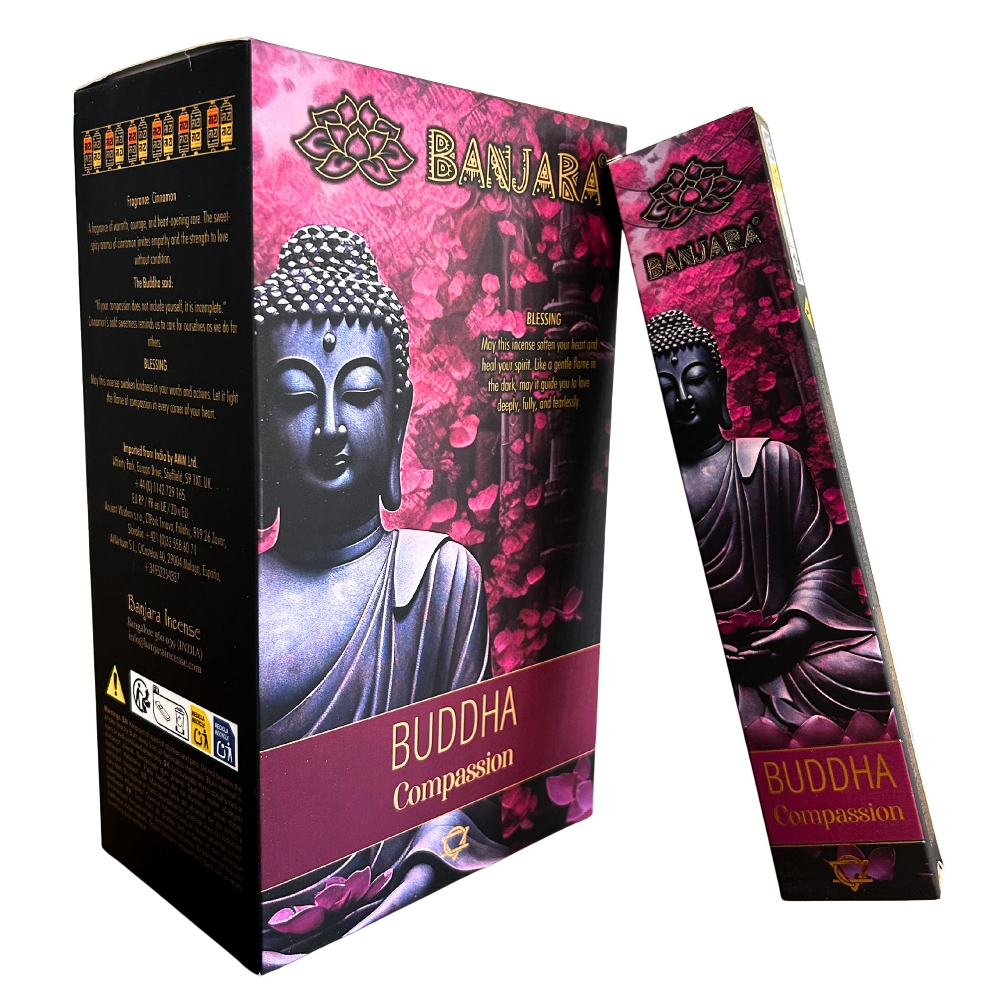 Banjara Buddha Compassion Incense for Love Empathy and Harmony