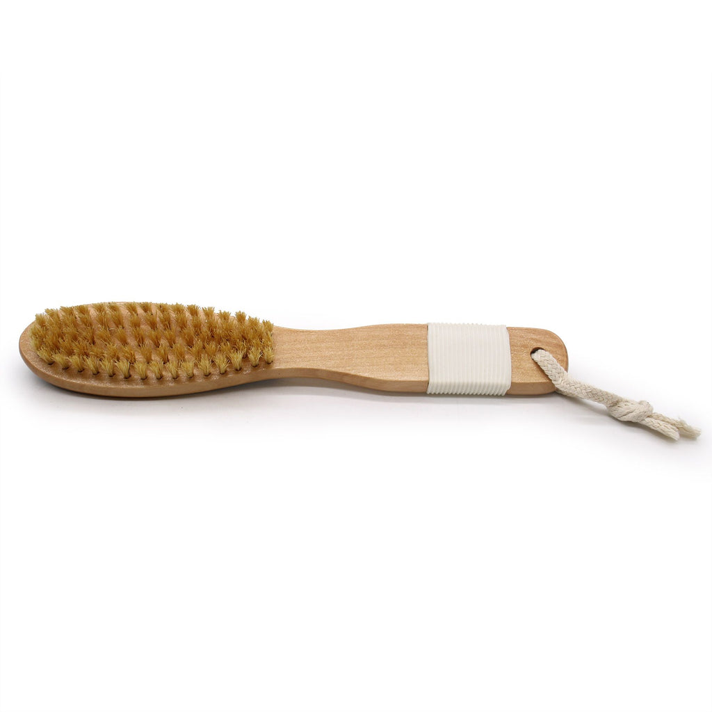 Dual Brush & File for Exfoliating Radiant Skin Care Year Round