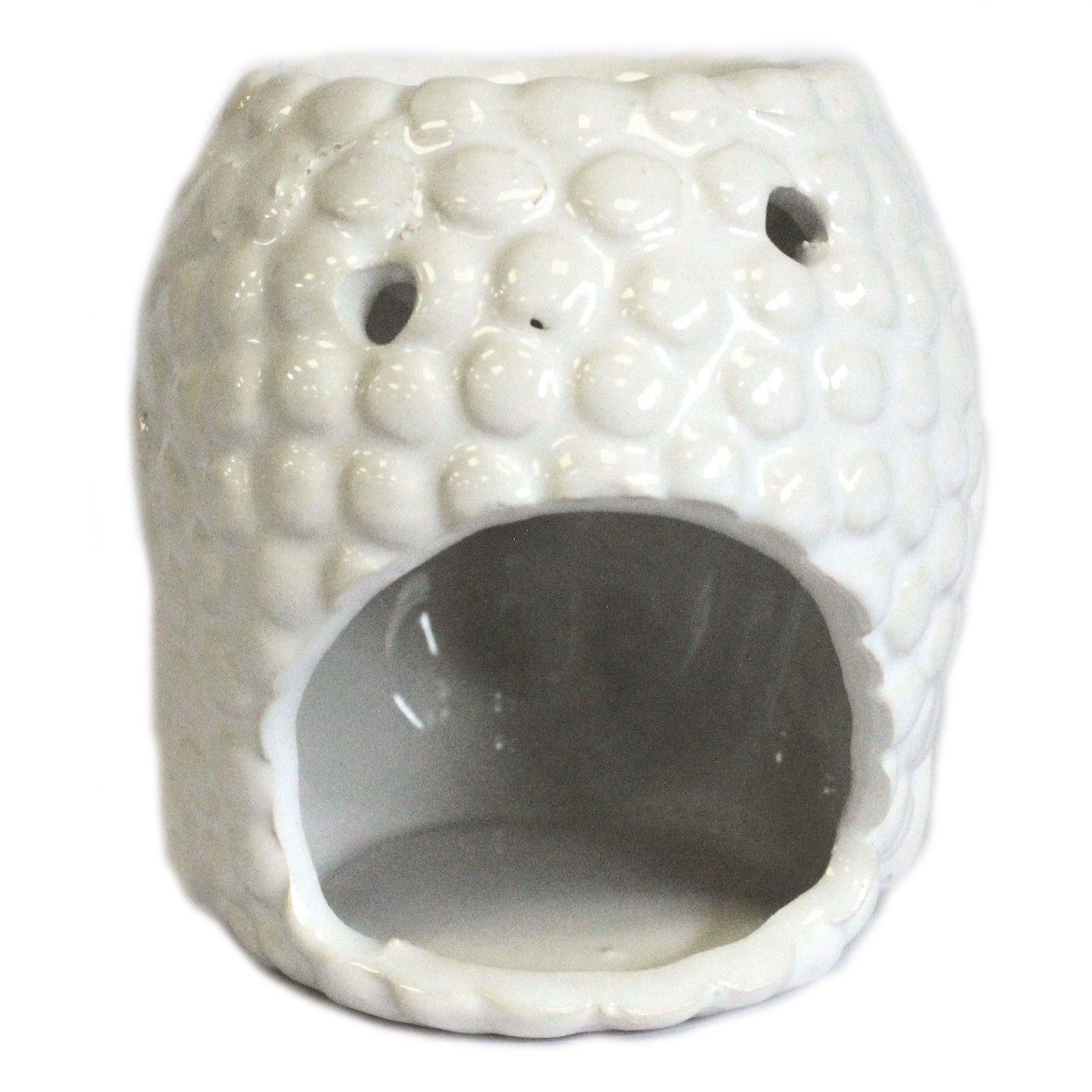 Buddha Oil Burner White Decorative Fragrance Lamp for Home Use