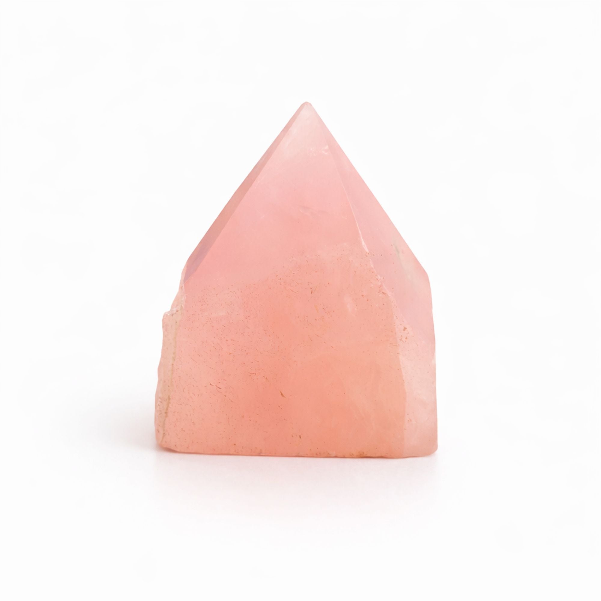 Rose Quartz Gemstone Top Polished Points for Elegant Home Decor