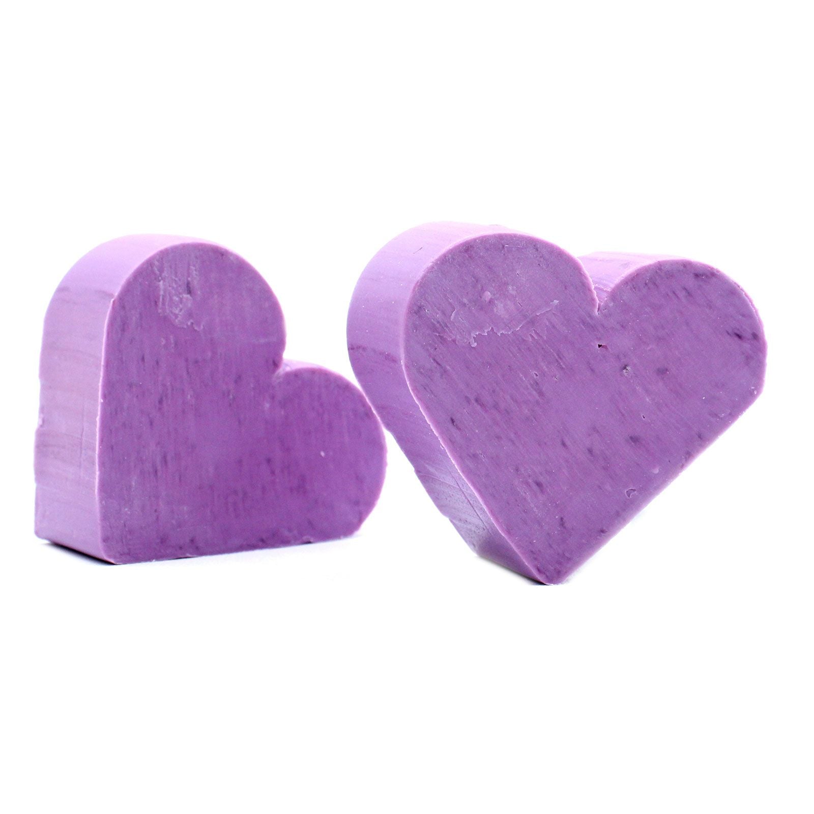 Heart Guest Soap Lavender Scented Heart Shaped Soaps Set of 10